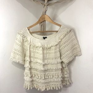 LOVE SAM - Crochet Top